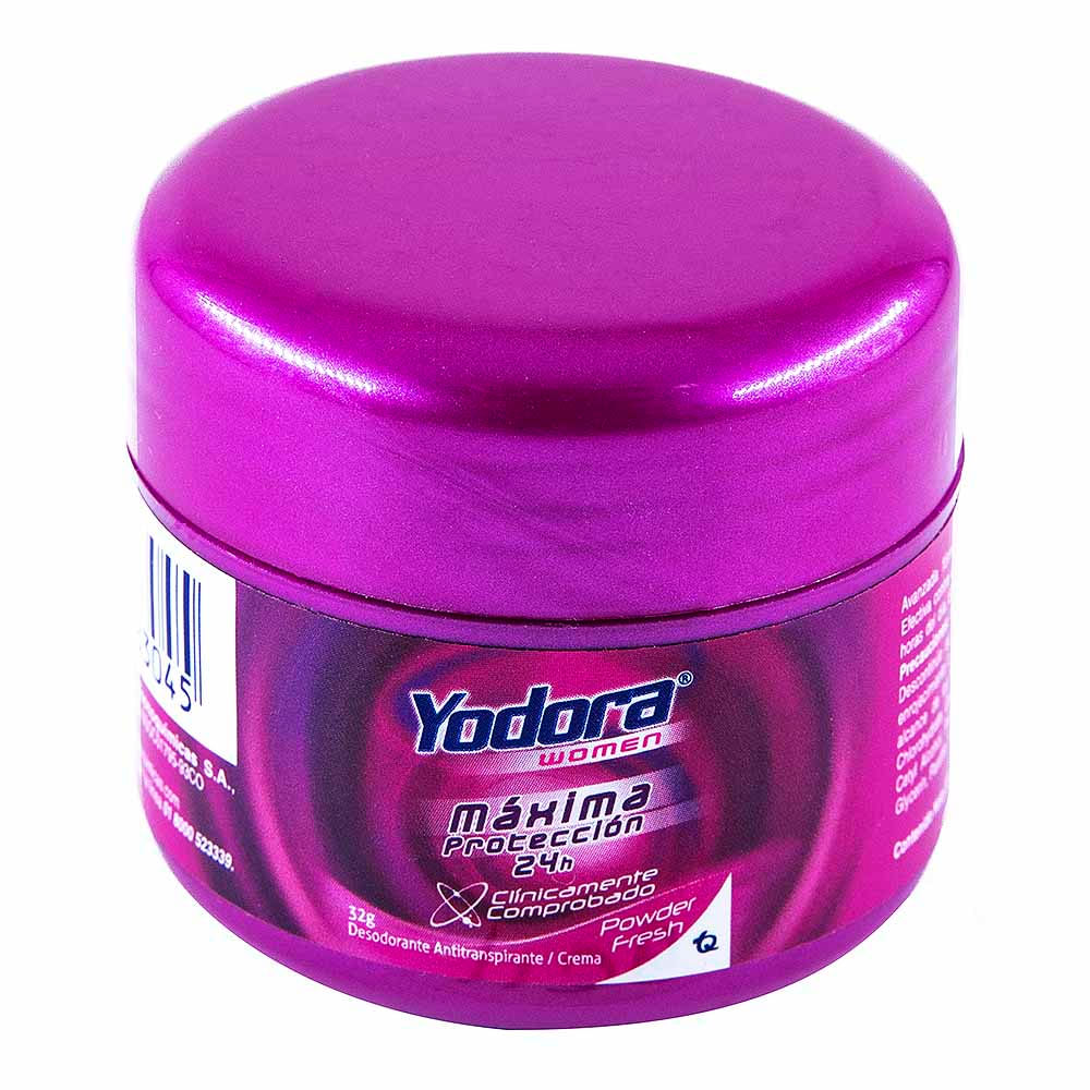 Desodorante Yodora En Crema Antitranspirante Power Fresh Dama
