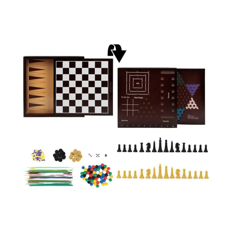 Set Cardinal 10 Juegos De Mesa