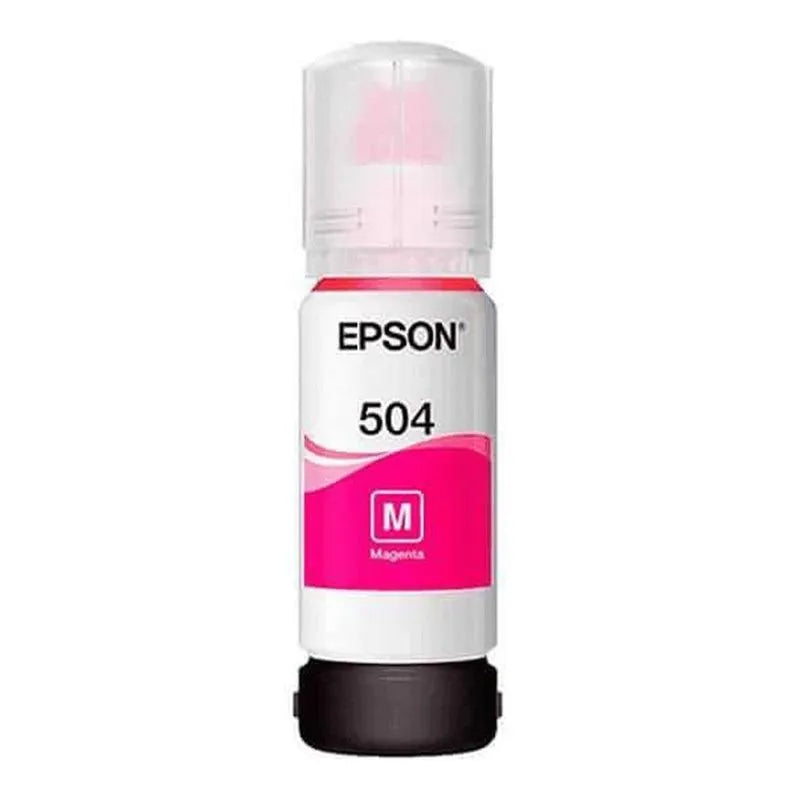 Tinta Para Impresora Epson 504 Magenta