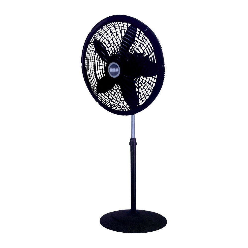 Abanico de Pedestal Rca 18" / 5 Aspas / Negro - Rca - Titan.com.pa - 7453021621748