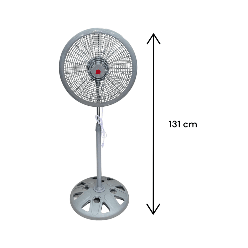 Abanico Pedestal Home Elegance 18" Plastico Gris - Home Elegance - Titan.com.pa - 2100000085064