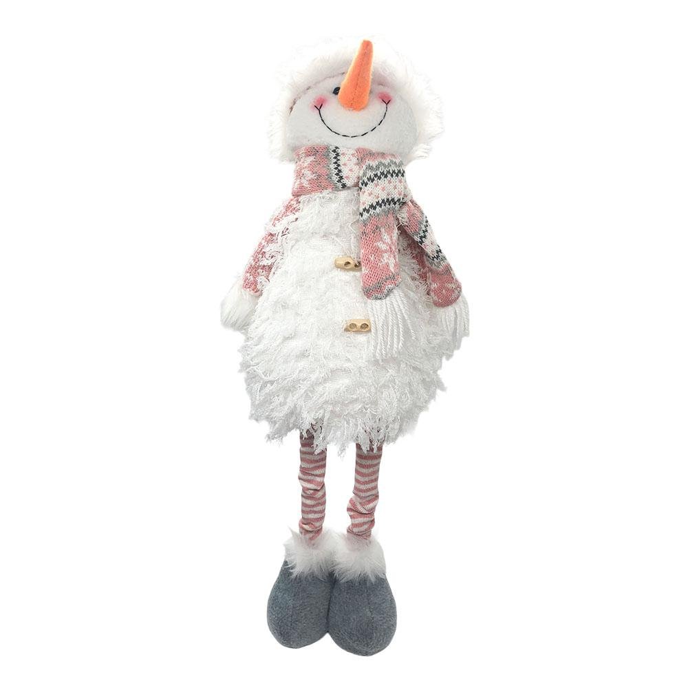 Adorno Miro Christmas Navi Santa/Hnieve 21cm Rose