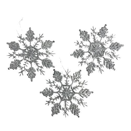 Adorno Navideño Miro Christmas Copo de Nieve 3 Piezas 15 cm