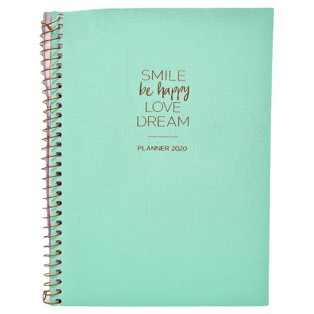 Agenda Planner Happy Verde 2020