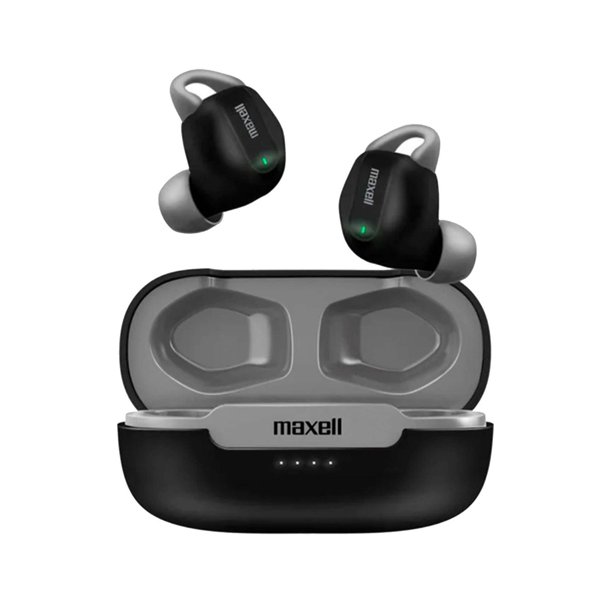 Audífonos Inalámbricos Maxell Duo TWS Negro Gris - MAXELL - 11071429