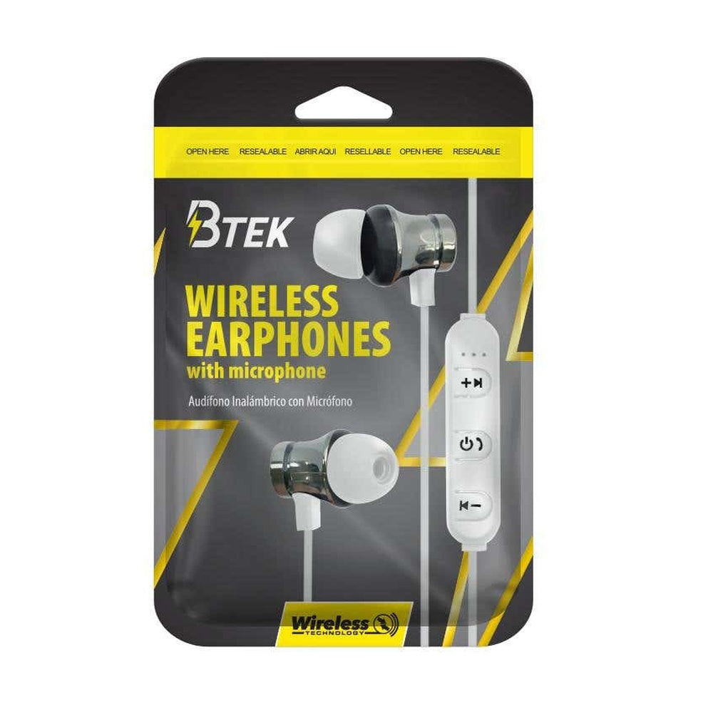 Audífonos Inalámbricos Btek TWS Mini Blanco - BTEK - 10929233