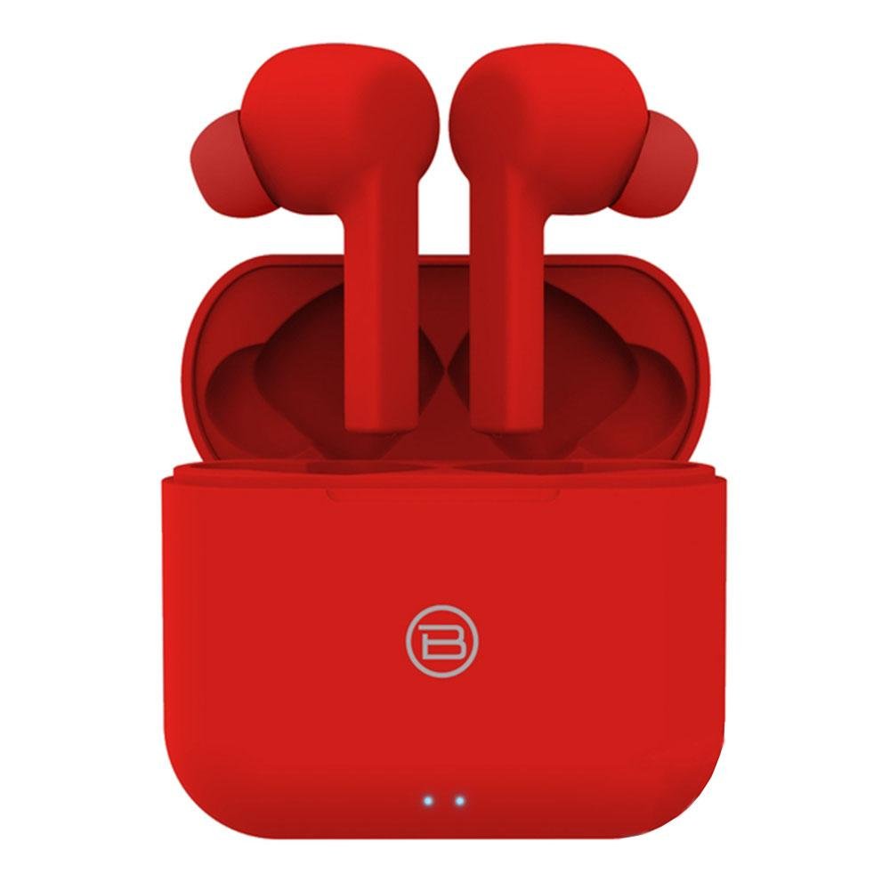 Audífonos Inalámbricos By Tech True Wireless Rojo