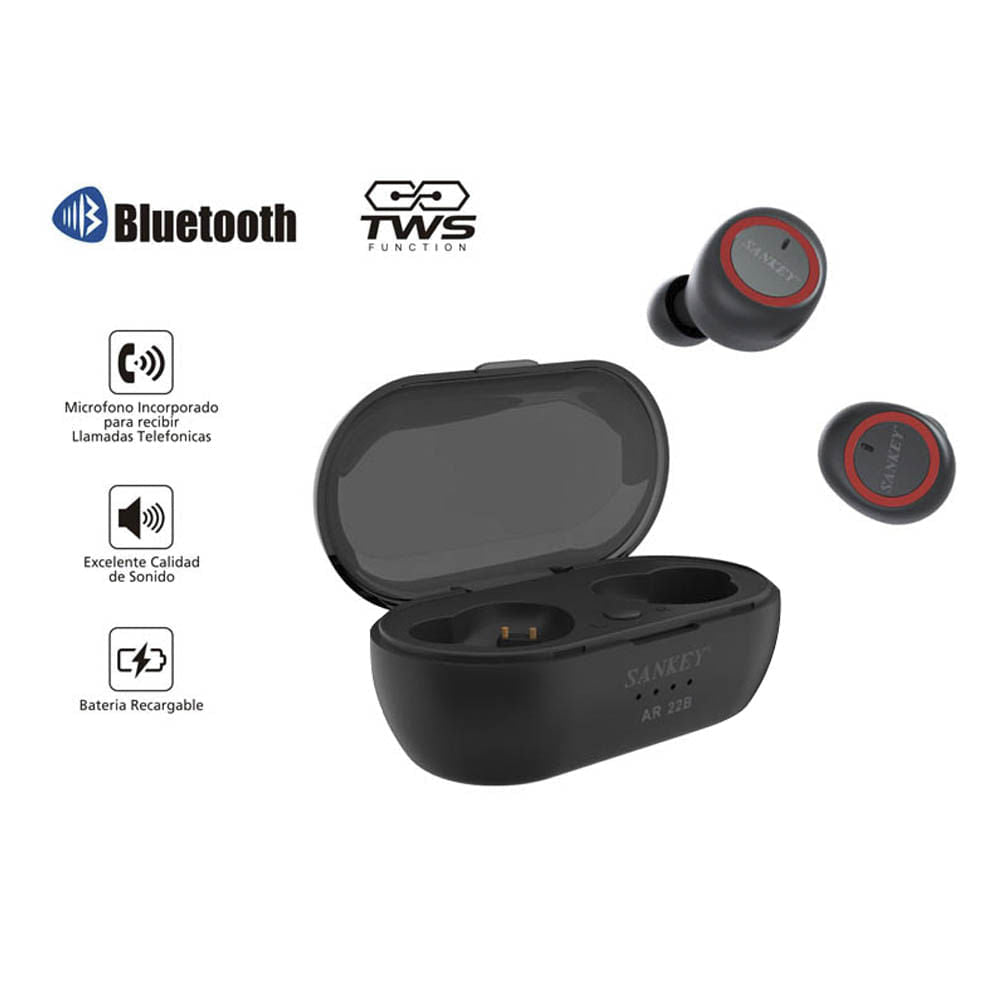Audifonos Sankey Inalambricos Tipo Airpod