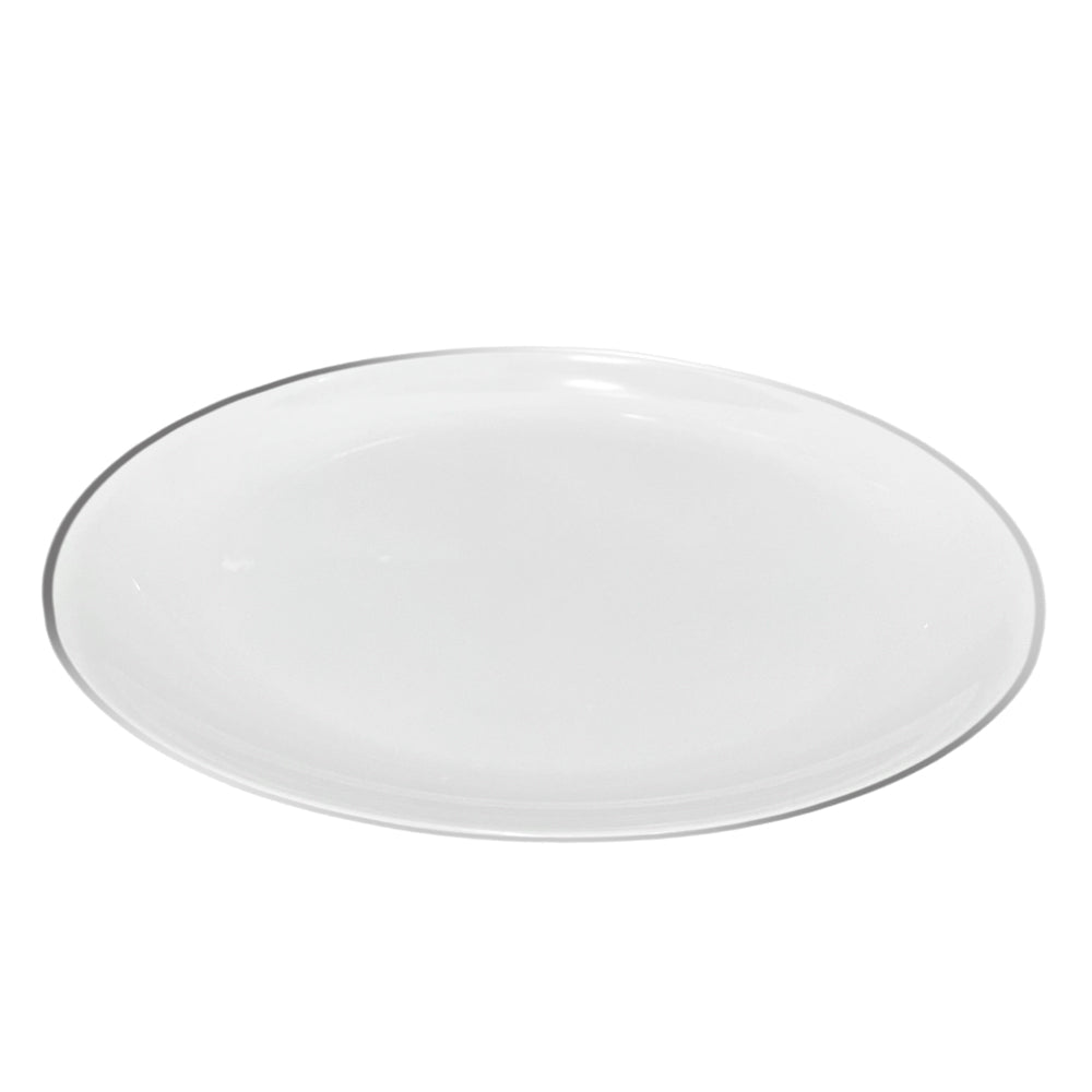 Bandeja Redonda Para Servir Lillian / 14" / 2 Piezas / Blanca - Silver - Lillian - Titan.com.pa - 763615639347