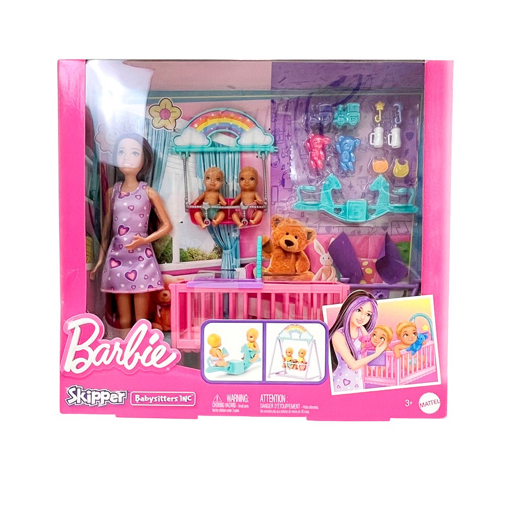 Barbie Skipper Twin Care con accesorios