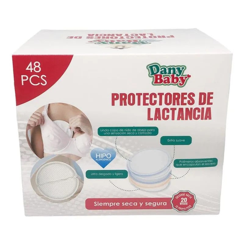 Protector de Lactancia Dany Baby de 48 Piezas