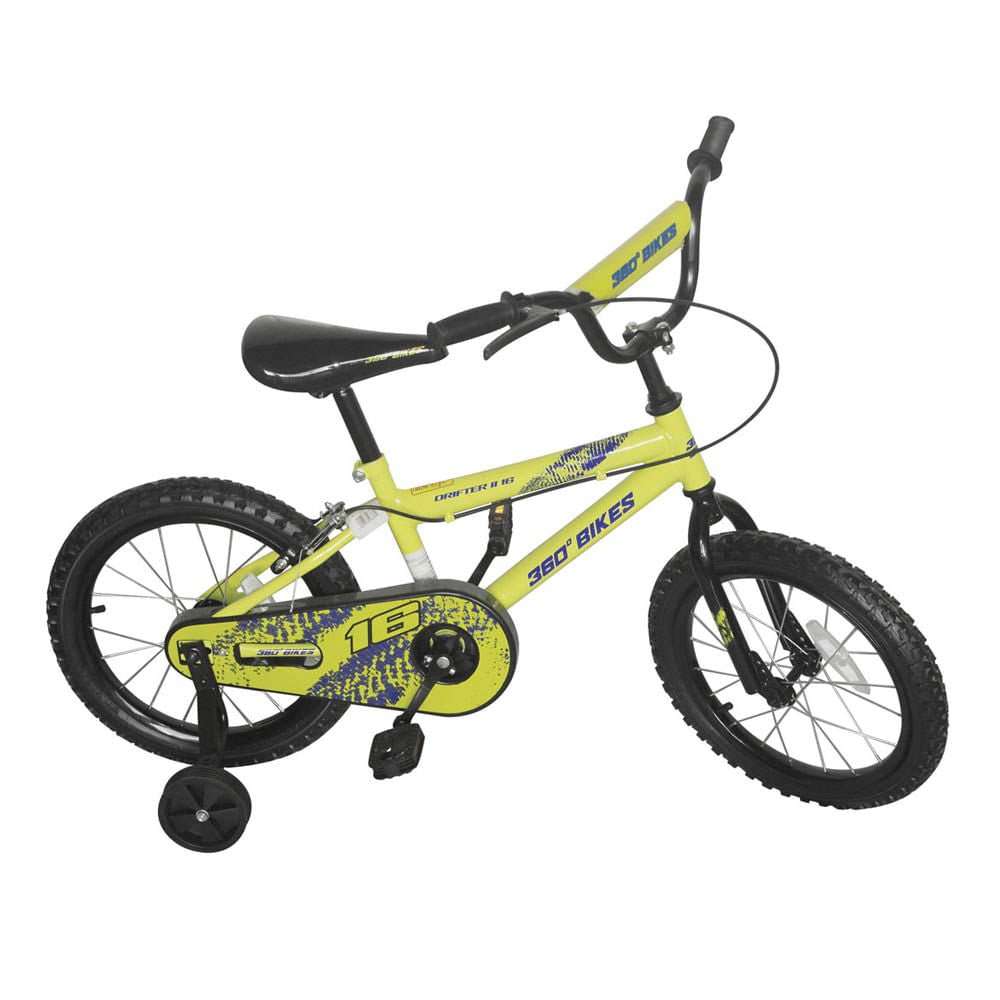 Bicicleta 16" BMX Amarilla