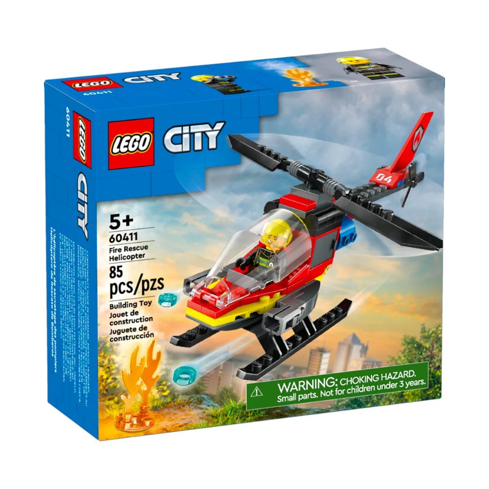 Bloques City LEGO® Helicóptero Rescate Bombero - Lego - Titan.com.pa - 673419388863