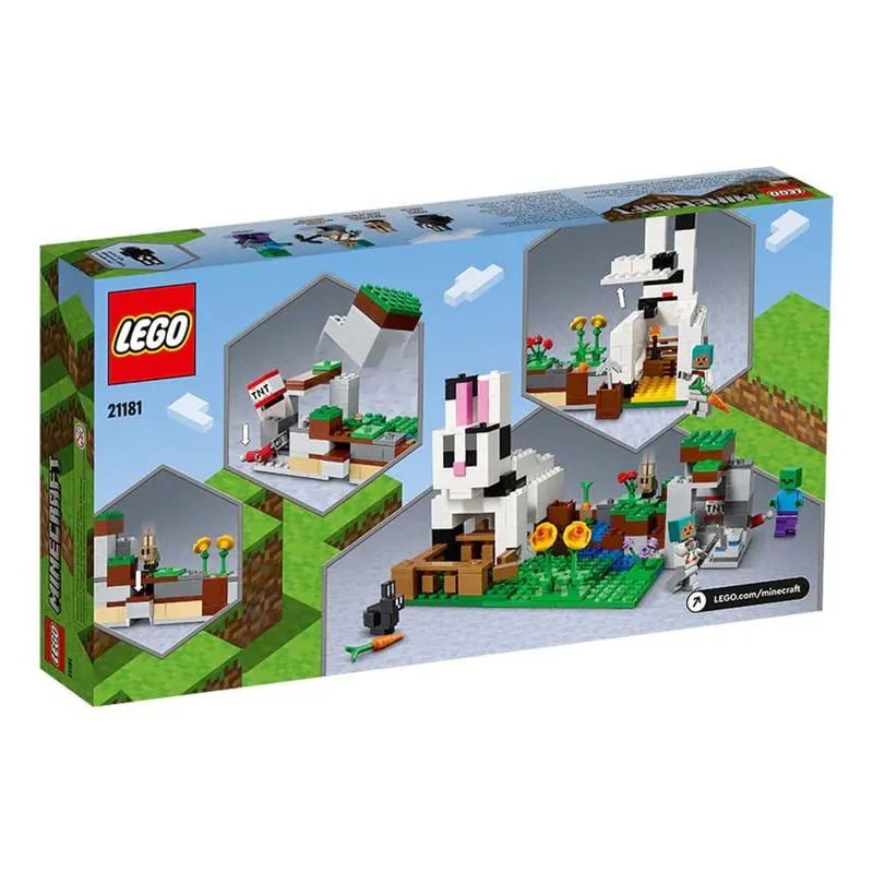 Bloques Lego Minecraft el Rancho de Los Conejos - Lego - Titan.com.pa - 673419358521