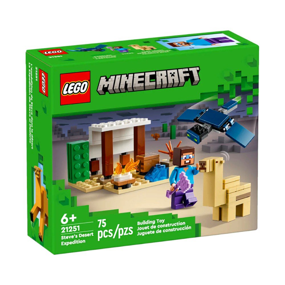 Bloques Minecraft LEGO / La Expedición de Steve al Desierto - Lego - Titan.com.pa - 673419388450