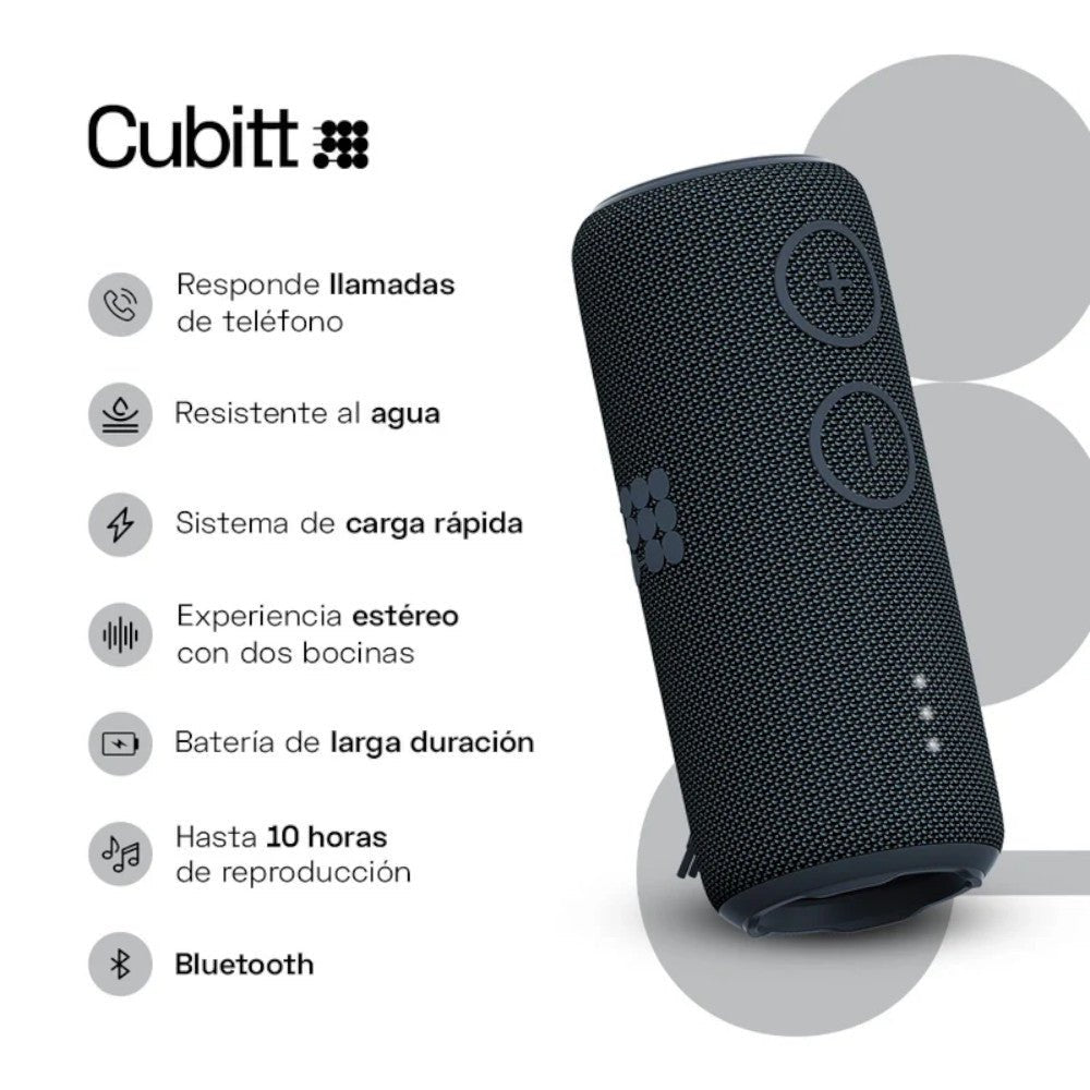 Bocina Portátil Cubitt Power Plus / Deepest Blue / 30 W / IPX7 - Cubitt - Titan.com.pa - 850044396566