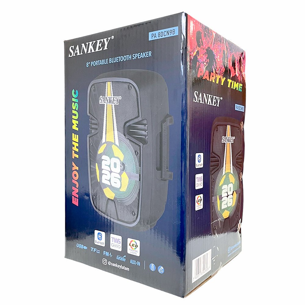 Bocina Portátil Sankey de 8" / Bluetooth / 10W - Sankey - Titan.com.pa - 7453118906987