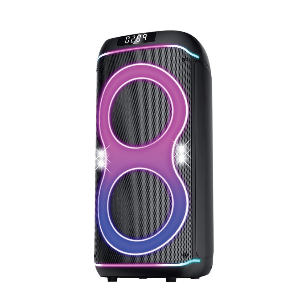 Bocina Portátil Sankey PA - 8DCN46L 8” / Bluetooth / Luces LED / Karaoke / TWS / Micrófono Incluido - Sankey - Titan.com.pa - 7453118904006