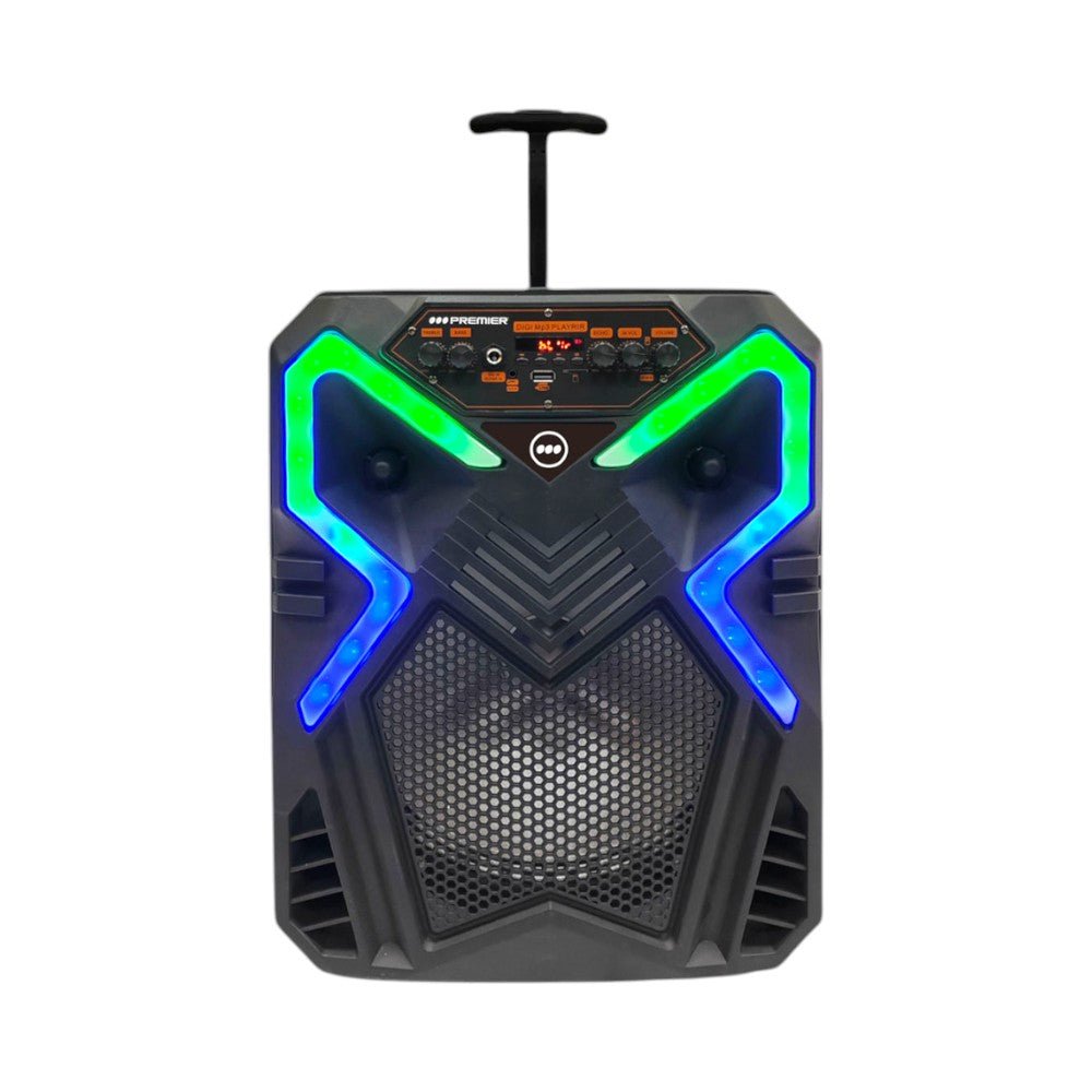 Bocina Recargable Premier de 12" / Tripode / Con Ruedas - Premier - Titan.com.pa - 7453064741137