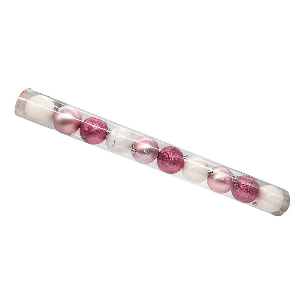 Bolas de Navidad Miro Christmas de 7 cm Brillantes 10 Piezas