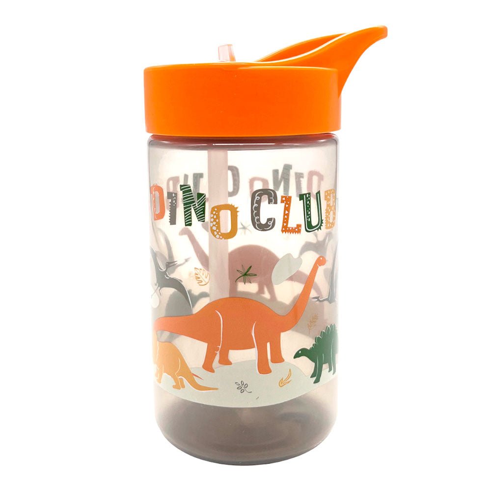Botella Plástica Infantil Dino Club - Herevin - Titan.com.pa - 8699038107373