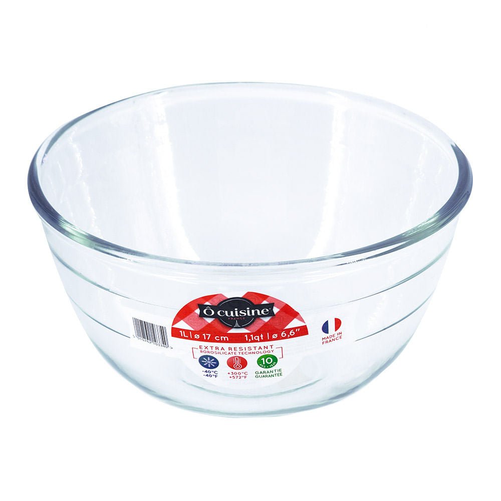 Bowl De Vidrio 1 Litro