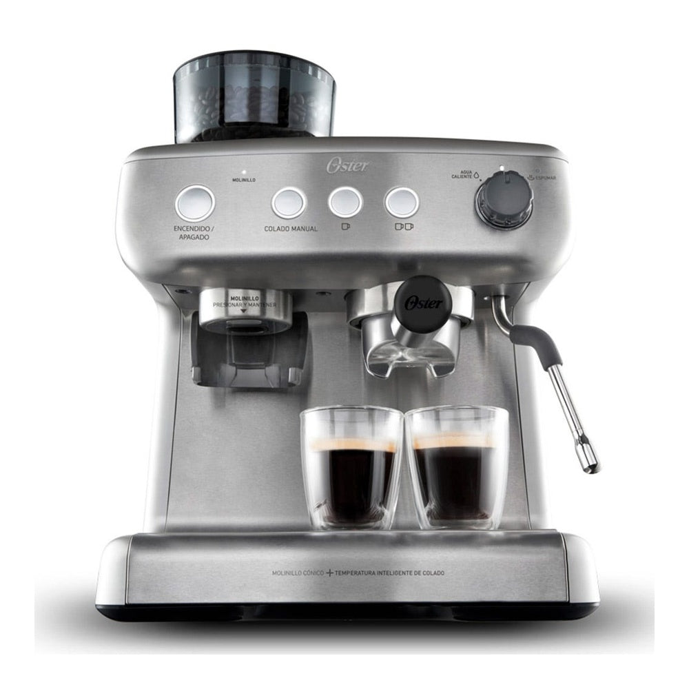 Cafetera Espresso con Molino Integrado Oster Perfect Brew 15 Bar - OSTER - 11021853