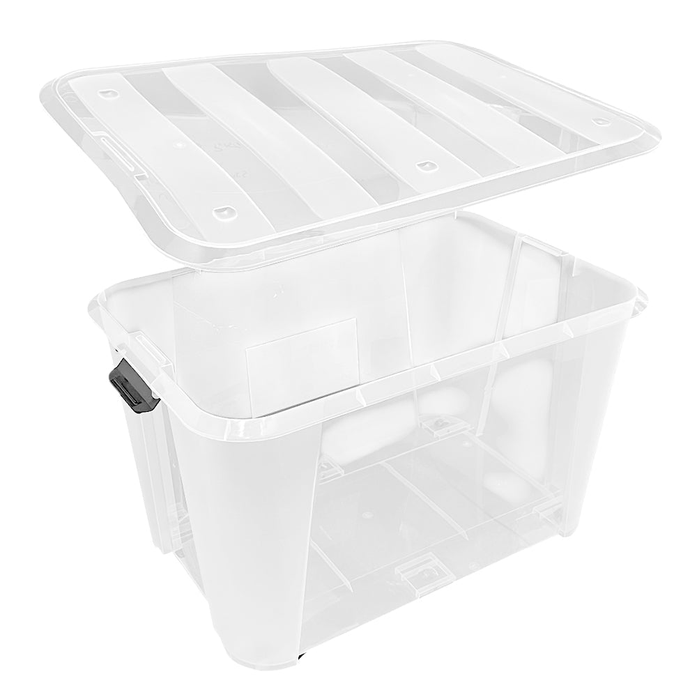 Caja Plástica Multiuso Home Elegance / 90 Litros / Clear - Home Elegance - Titan.com.pa - 2100001716103