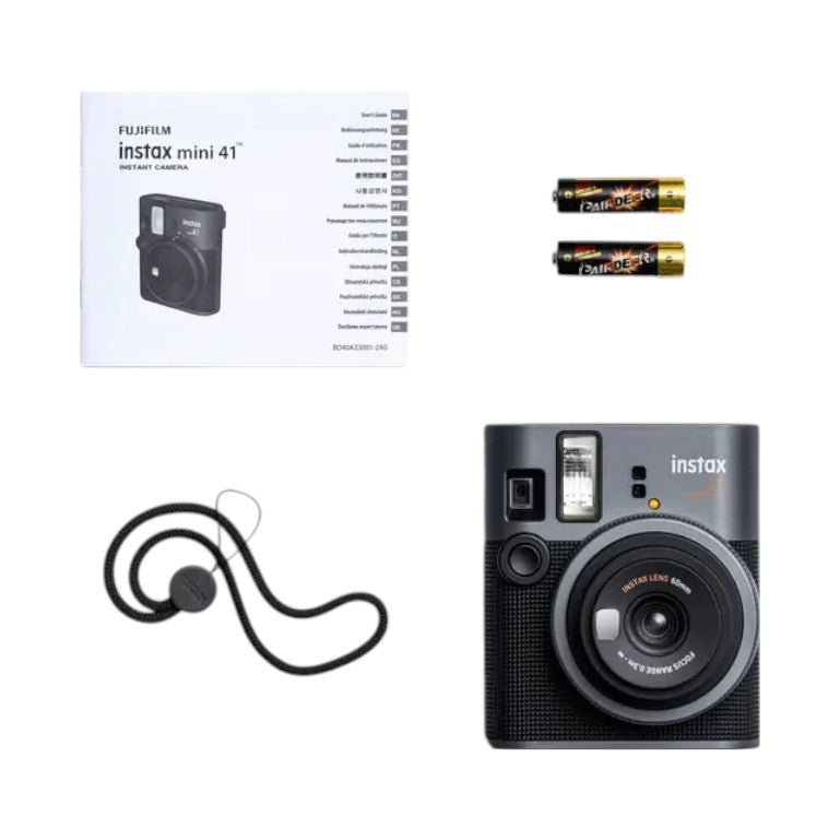 Cámara Fujifilm Instax Mini 41 / Negro - Fujifilm - Titan.com.pa - 074101210736