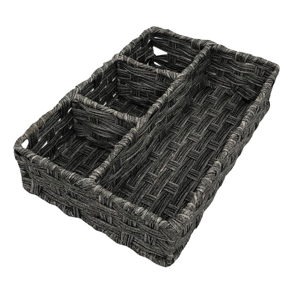 Canasta de Mimbre Premier Home 12" x 8" x 3" - Surtido