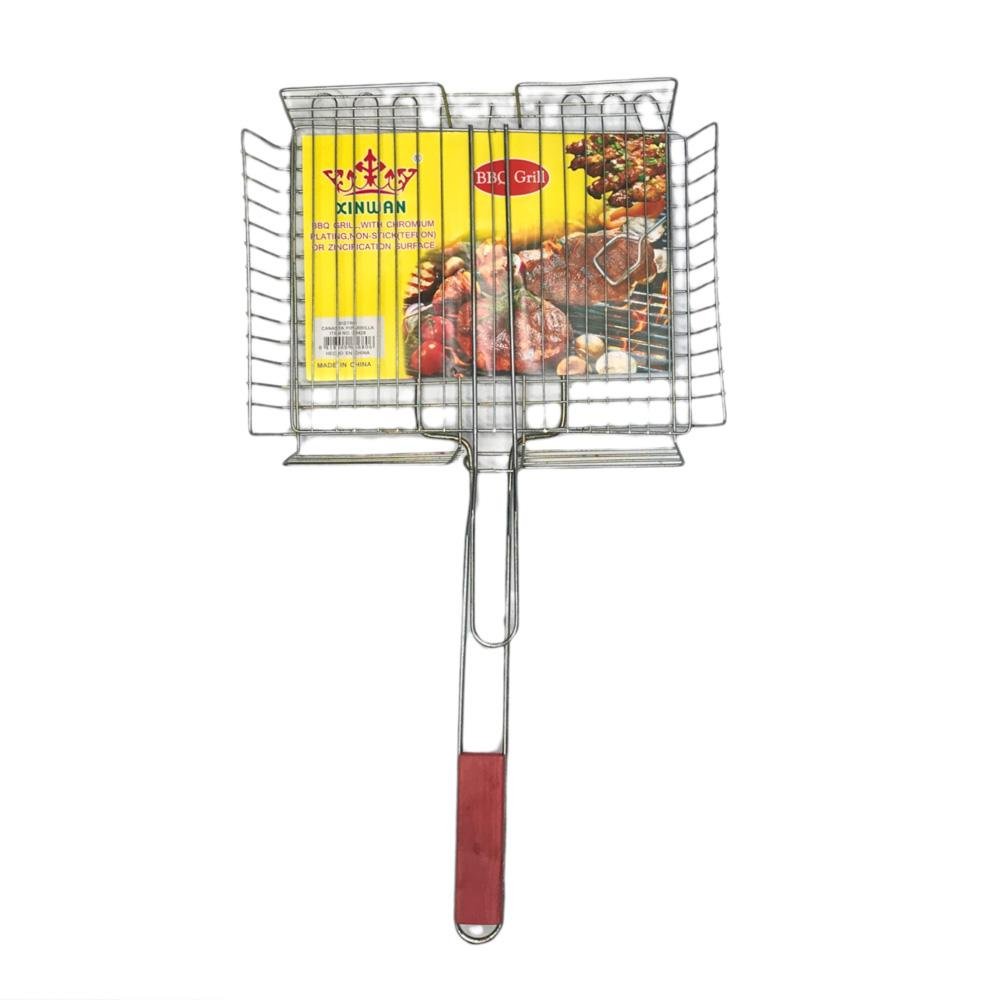 Canasta Para BBQ Bistro Cuadrado 12.5" x 10" x 2"