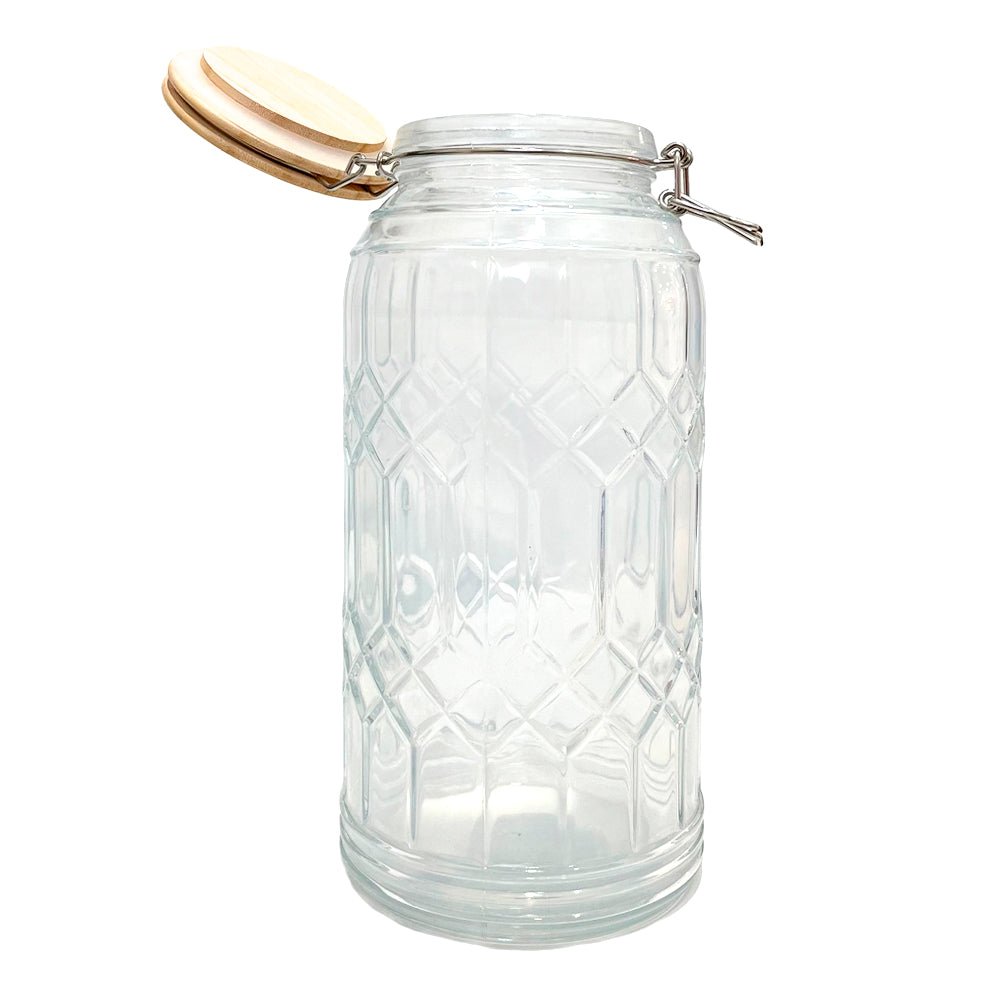 Canister con Tapa de Bambú / Cook Concept / 2.7 L - Cook Concept - Titan.com.pa - 3664944361541