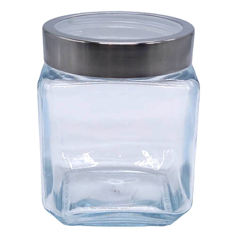 Canister de Vidrio Con Tapa Homestar 14 cm x 11 cm