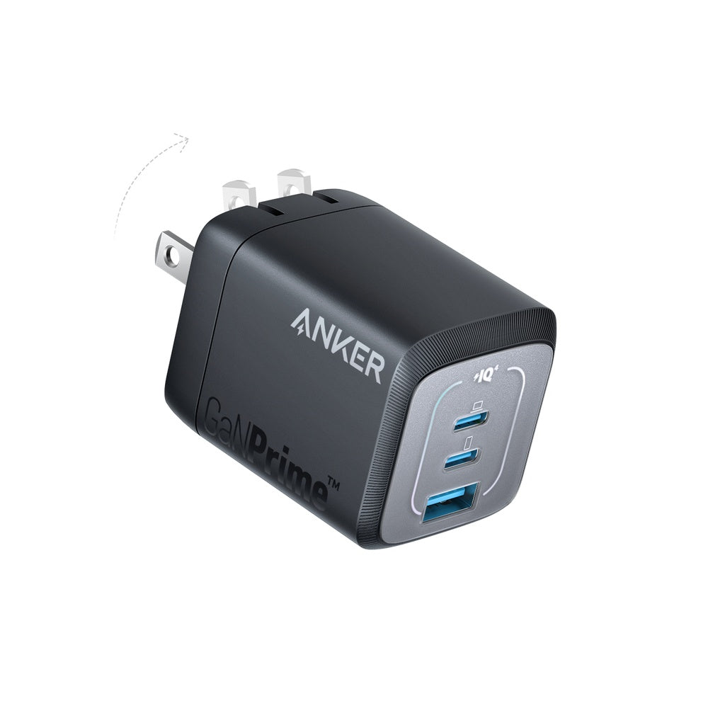 Cargador de Pared Anker Prime GAN 67W 3 Puertos Negro - ANKER - 11154900