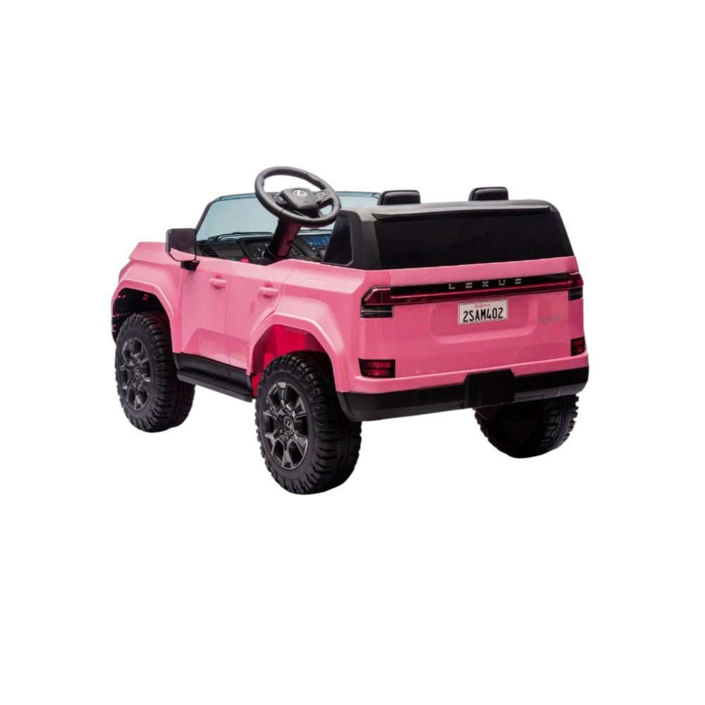 Carro Recargable Lexus GX55 W/RC Rosa 12V - Overseas - Titan.com.pa - 2100000091386