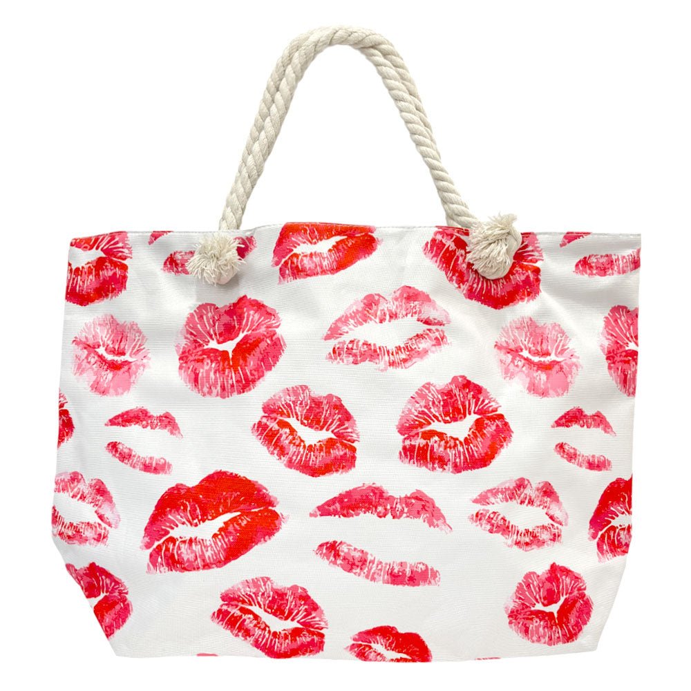 Cartera Tote Juvenil Fashion Dama De Labios Rojo - Fashion - Titan.com.pa - 2150110275602