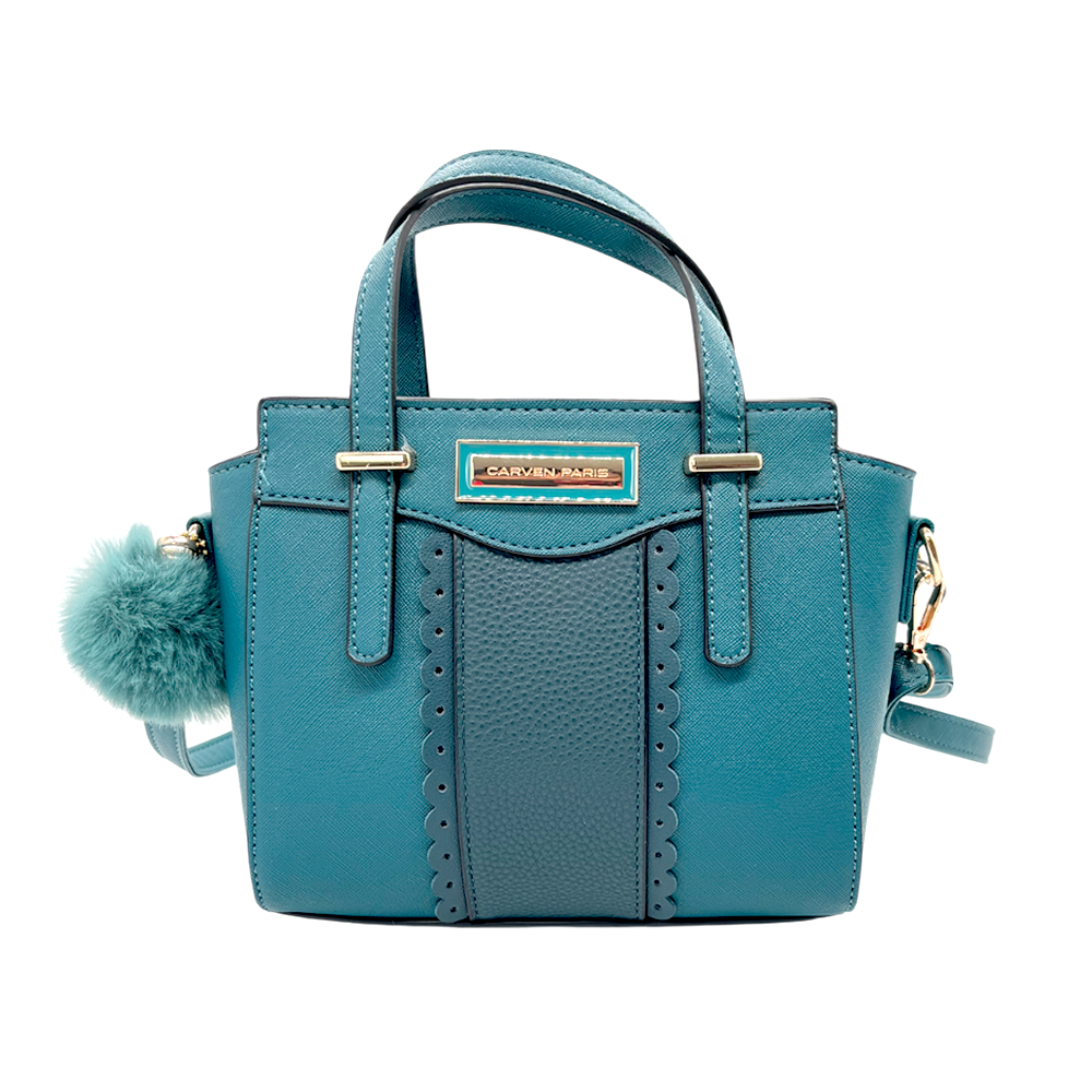 Cartera Estructural Casual Carven Para Dama / 1987-35 / Sutido