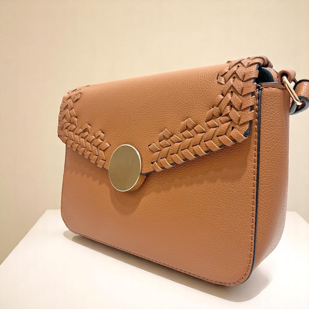 Cartera Manos Libres Casual Kayla Para Dama - Chocolate