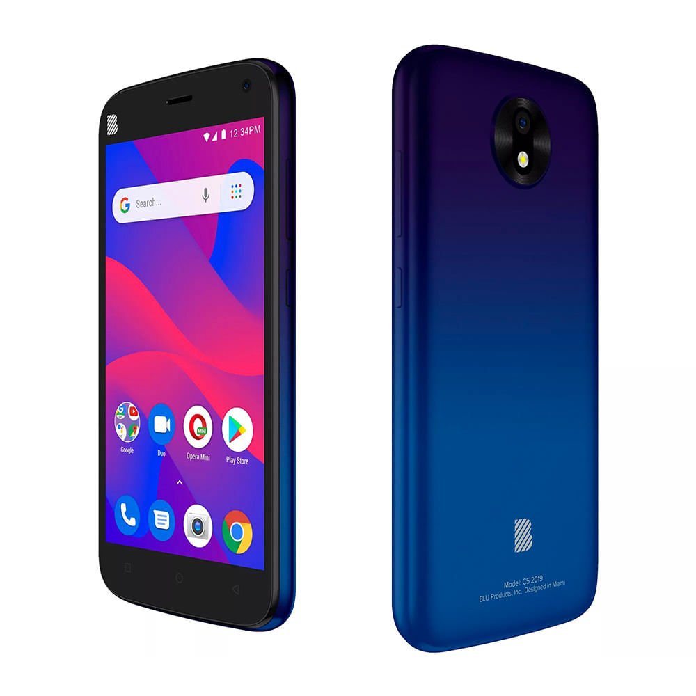 Celular Blu C5 de 16GB Azul