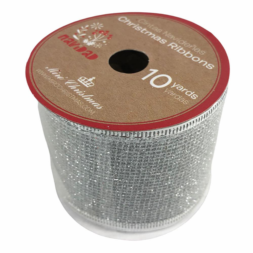Cinta Decorativa Navideña Miro Christmas 2.5" x 10 yd - Surtido