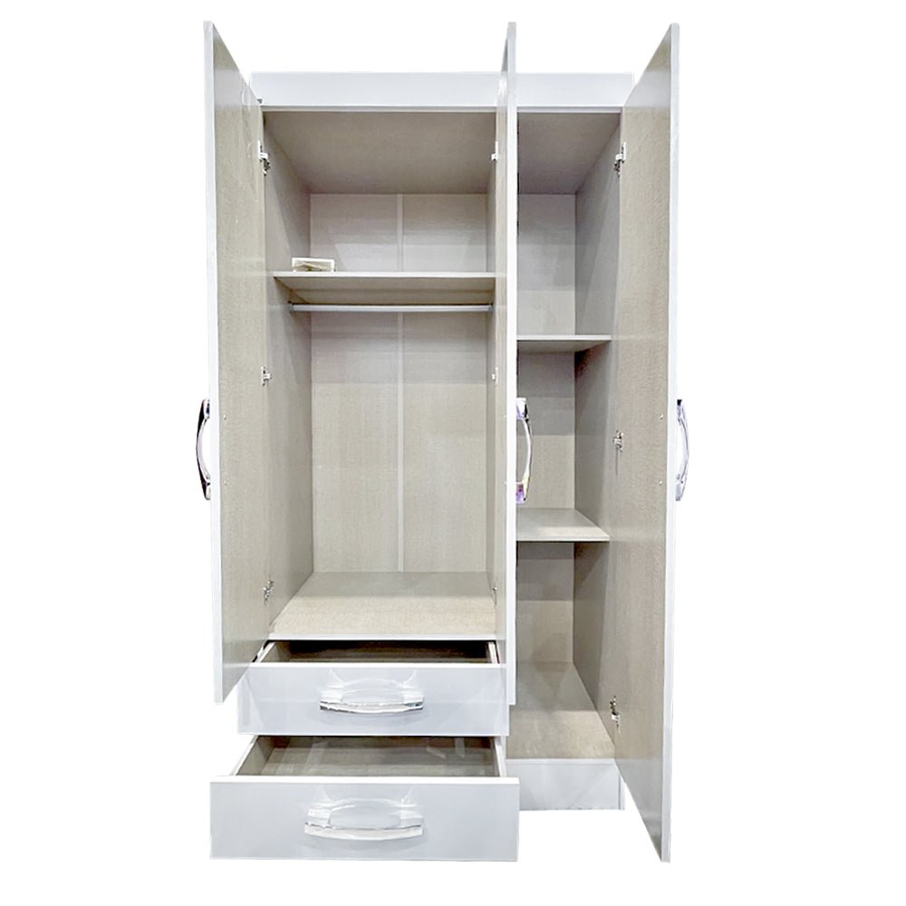 Closet MDF 3 Puertas / Blanco - Henn - Titan.com.pa - 7890022074355