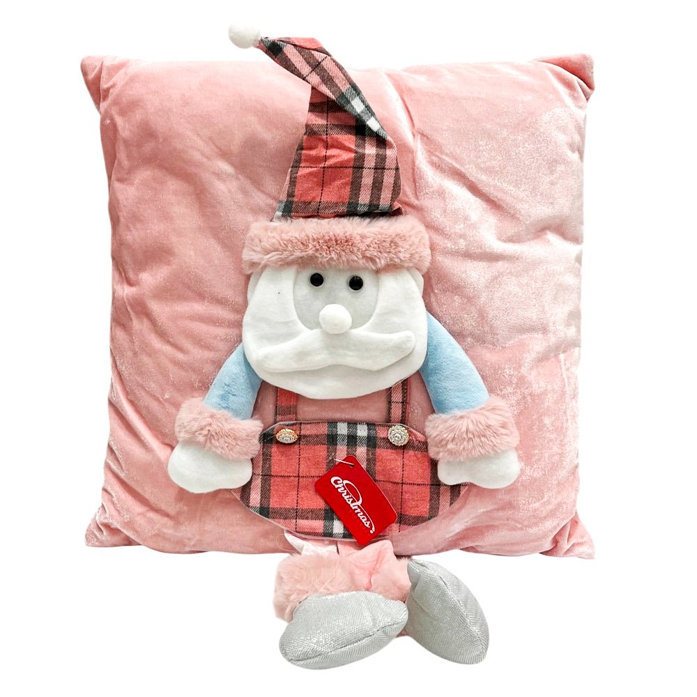 Cojín Decorativo 42 X 42 CM Santa /Rosa - Christmas Elegance