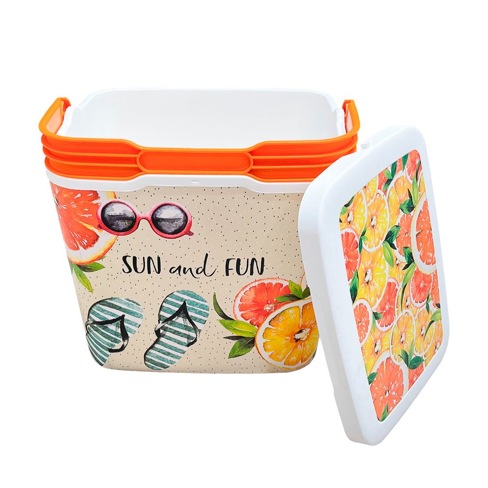 Cooler Plástico "Sun and Fun" 29 L / Princeware - Princeware - Titan.com.pa - 8410474340007