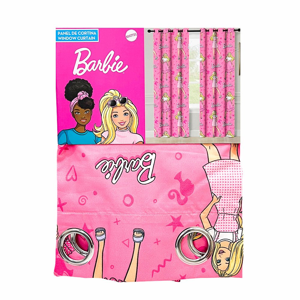 Cortina Barbie 55” X 84” Infantil - Barbie - Titan.com.pa - 7453130021194