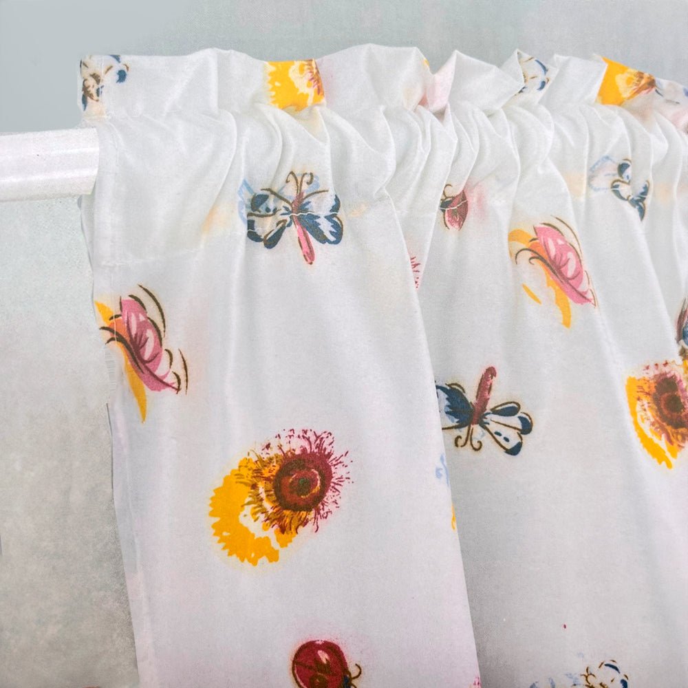 Cortina de Cocina 3 Piezas Rt Designer Estampada Sunflower - Rt Designer - Titan.com.pa - 196210051496