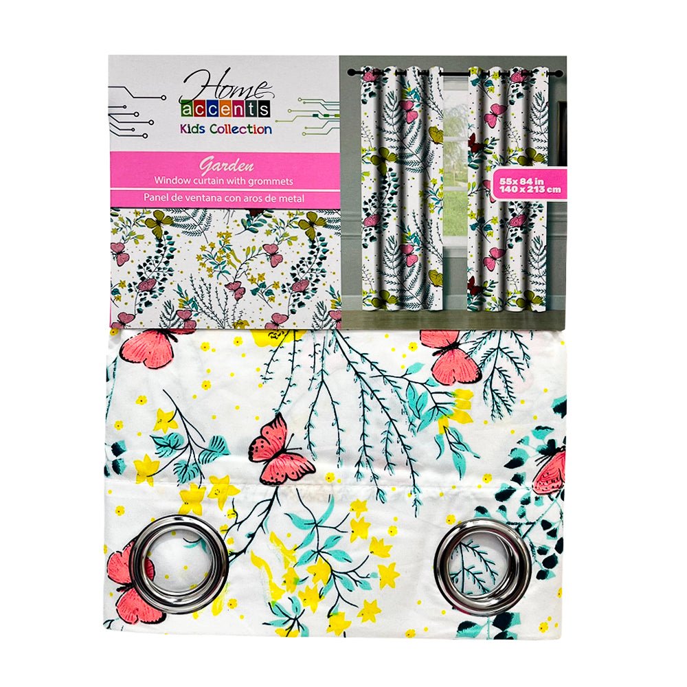 Cortina Garden 55” X 84” C/Aros P/Niña Home Accents - Home Accents - Titan.com.pa - 7453130021804
