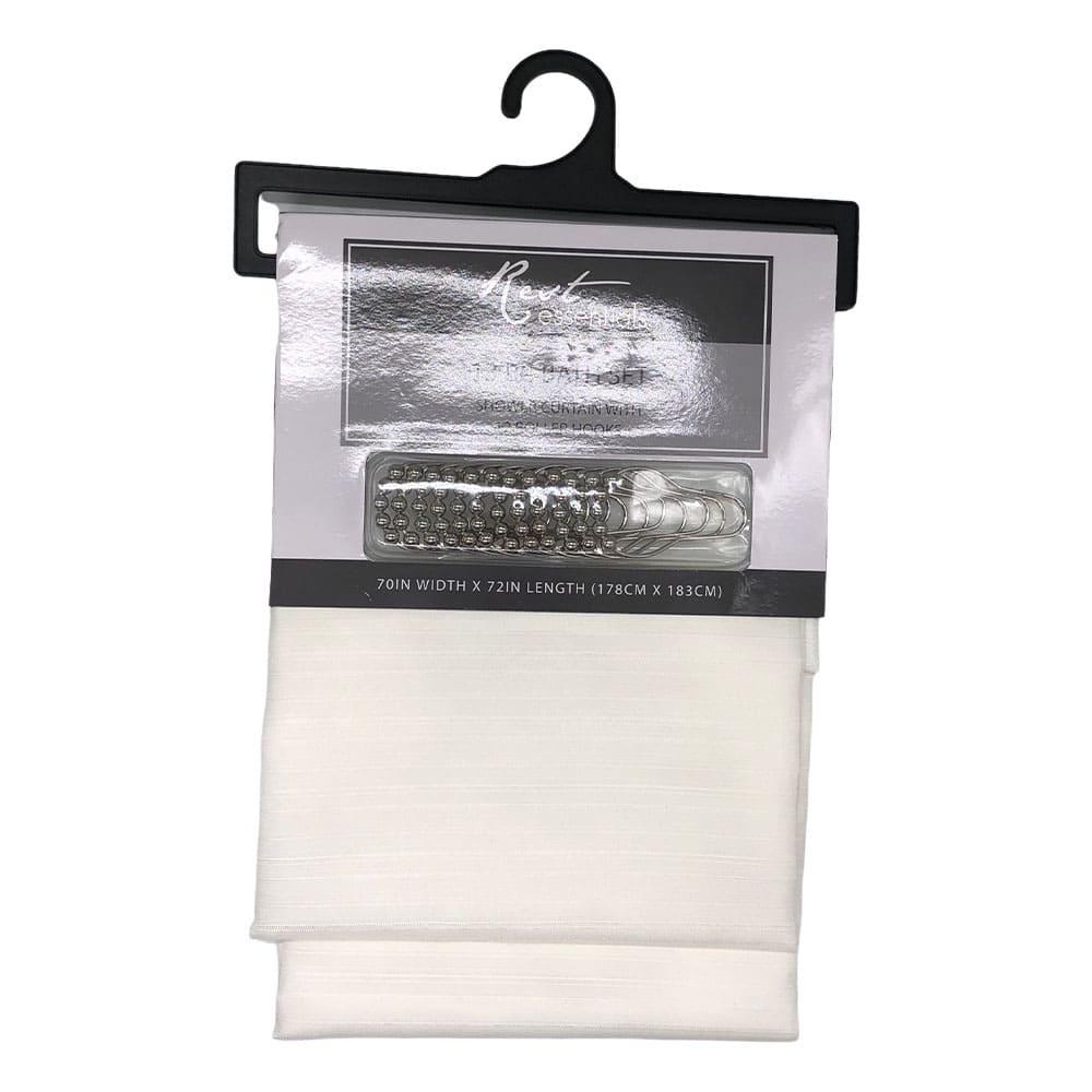 Cortina Para Baño Be Artistic de Tela 13 Piezas 70" x 72"