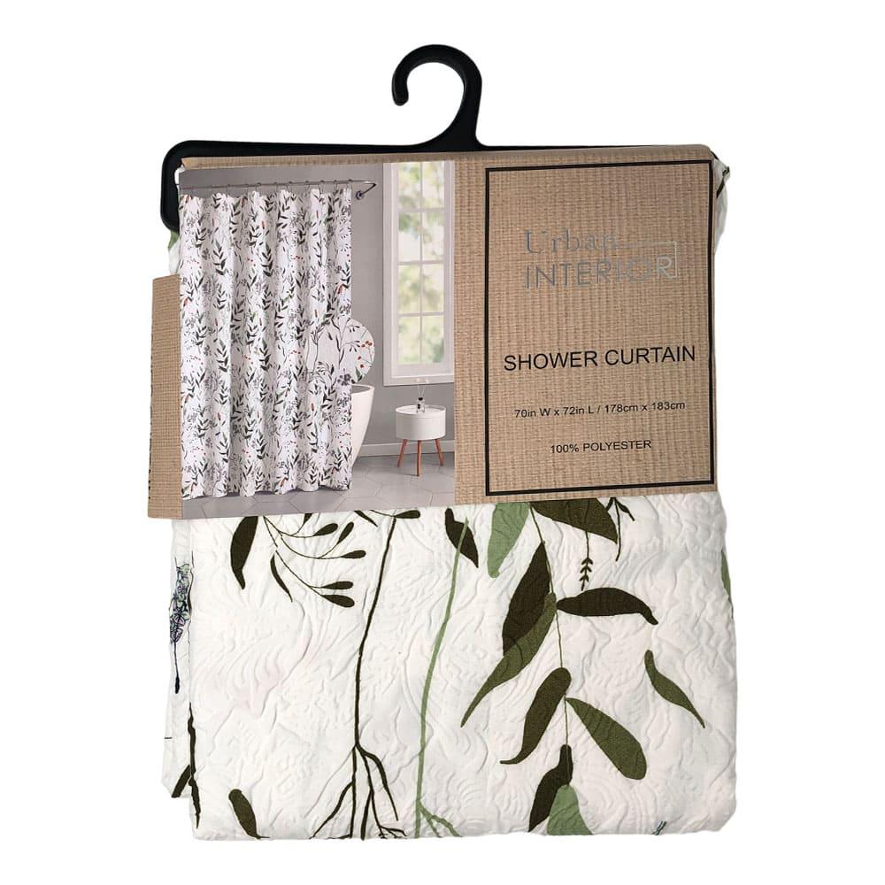 Cortina Para Baño Popular Bath Arcadia de Tela 70" x 72"