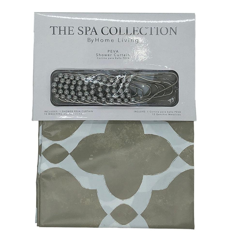 Cortina Para Baño Spa Collection de Peva 13 Piezas