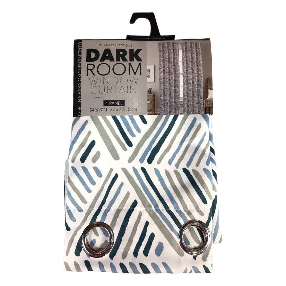 Cortina The Palace Home Collection Blackout Con Aros 54" x 90" - Azul Marino